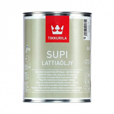 ТИККУРИЛА Супи Латиаоли (SUPI LATTIAOLJY) Масло для пола (0,9л)
