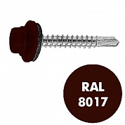 СВФС Саморез кровельный RAL-8017 ZP 4,8х28 (5000шт)