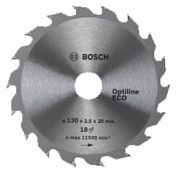 Диск пильный по дереву 2543080T BOSCH Optiline ECO/2.608.641.796