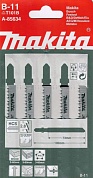 Пилки для лобзика MAKITA B-11 5шт. быстрый чистый рез/A-85634