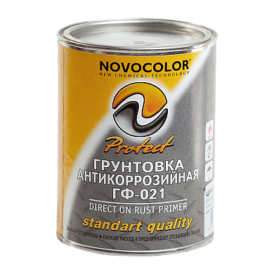 НОВОКОЛОР Грунт ГФ-021 красно-коричневая (1,9кг)