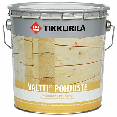 ТИККУРИЛА Валтти Праймер (VALTTI Primer) грунтовочный антисептик для древесины (0,9л)