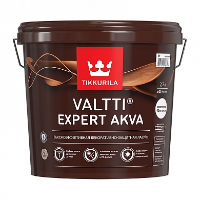 ТИККУРИЛА Валтти Эксперт Аква EP (VALTTI EXPERT AKVA) антисептик бесцветный (2,7л)