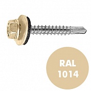 СВФС Саморез кровельный RAL-1014 ZP 5,5x19 (3500шт)