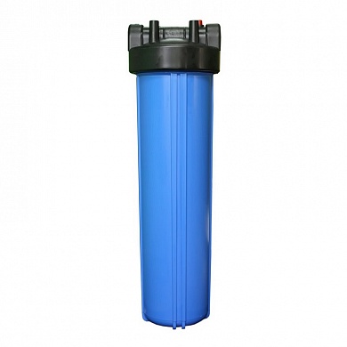 Фильтр магистральный тип Big Blue д/холодной воды 20"x1"ВР, ключ, пласт.корпус, синий