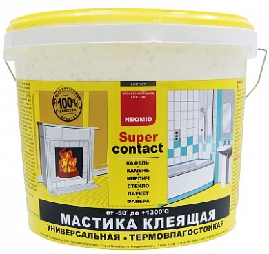 НЕОМИД Мастика клеящая термостойкая универсальная (20кг)