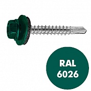 СВФС Саморез кровельный RAL-6026 ZP 4,8х35 (4200шт)