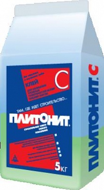 ПЛИТОНИТ С клей для плитки по сложным осн-ям для наруж/внутр работ (5кг)