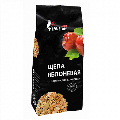 Щепа яблоневая отборная, для копчения 200гр