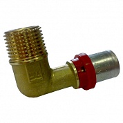 Угольник пресс 26х3/4" НР для м/п