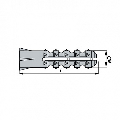 Дюбель K 6х30 (1000шт)