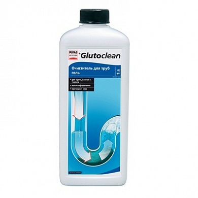 ПУФАС Glutoclean N377 Очиститель для труб гель (1л) Gl.Rohr Frie Gel